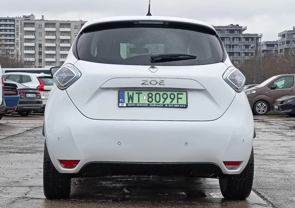 Renault Zoe cena 54900 przebieg: 46119, rok produkcji 2017 z Warszawa małe 497